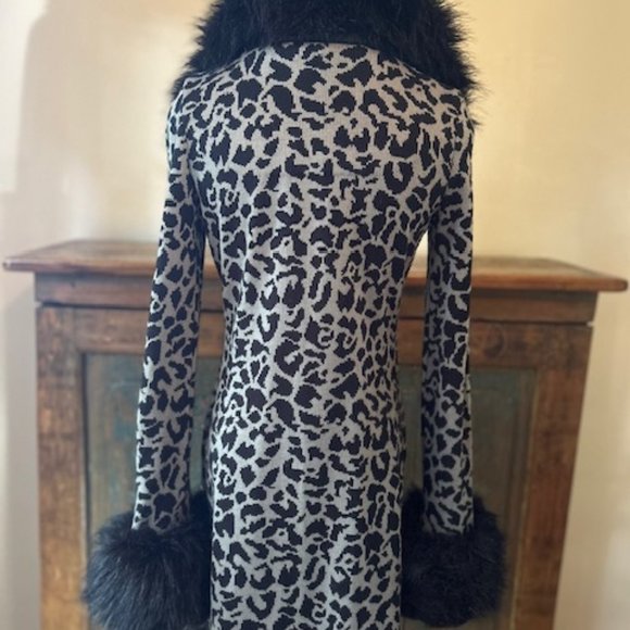 Vintage Betsey Johnson Sweater Duster Coat - Picture 7 of 11